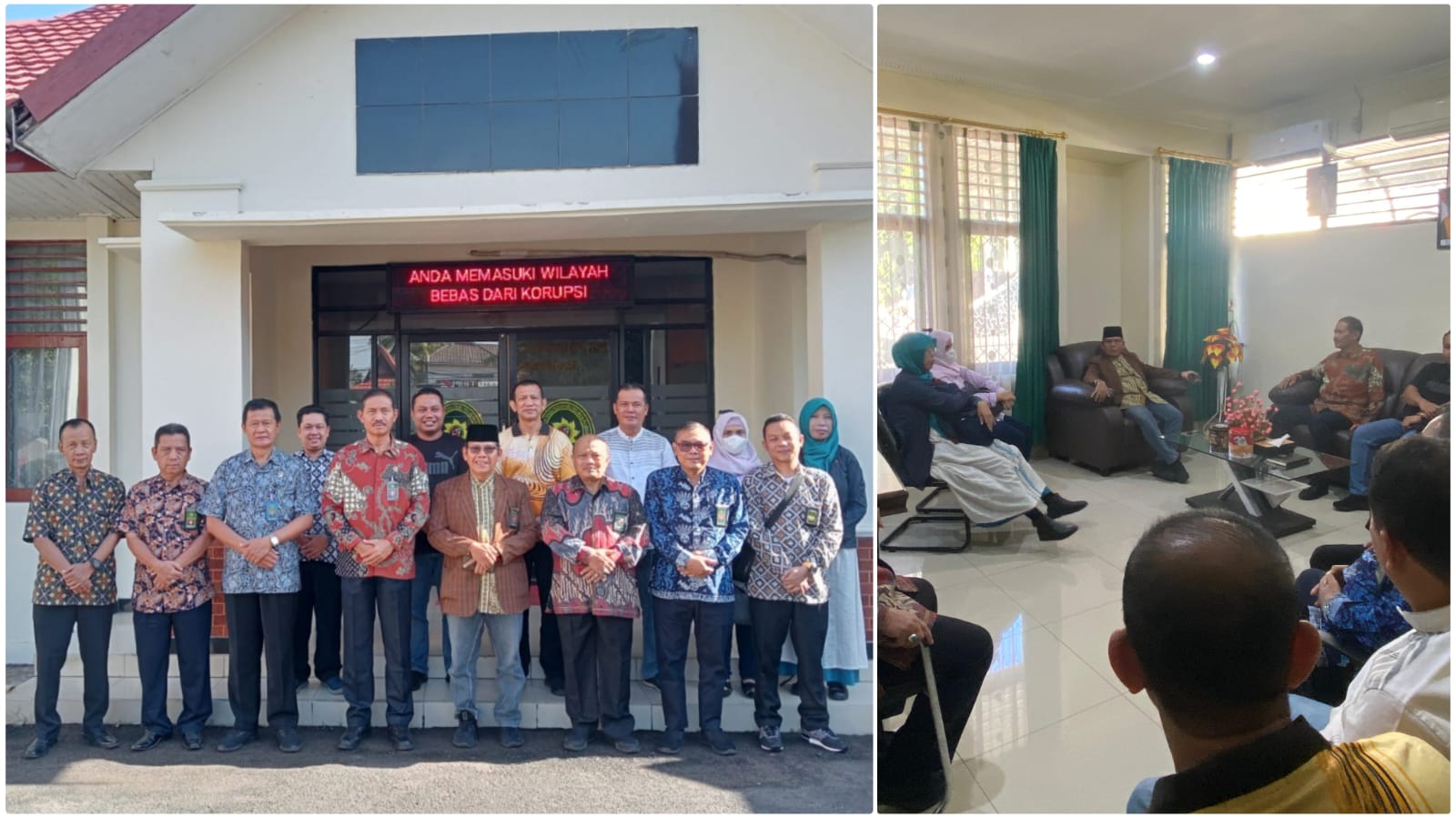 Kunjungan Badan Pengawasan Mahkamah Agung RI ke Pengadilan Tingggi Tata Usaha Negara Banjarmasin